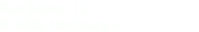 Rue Belven, 12 B- 4852 Hombourg // Plan d’accès